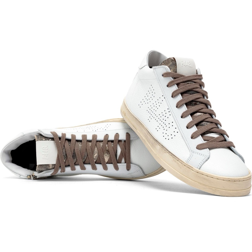 P448 John Mid Top Sneaker Size 38
